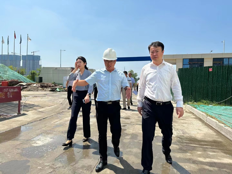 歡迎副市長(zhǎng)李朝陽(yáng)蒞臨集團(tuán)指導(dǎo)工作